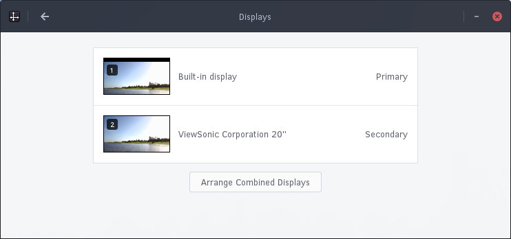 Displays Overview